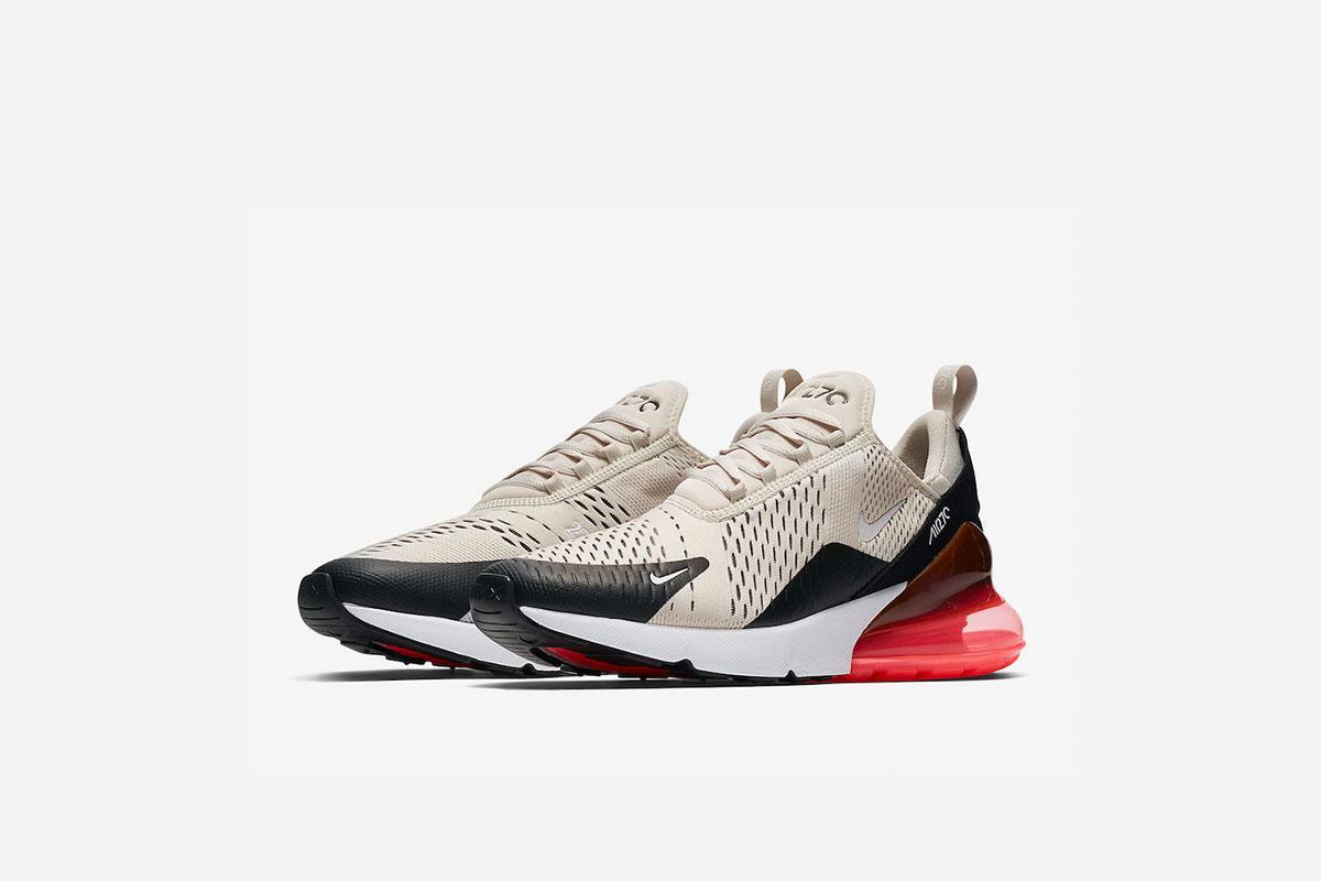 Nike Air Max 270 Light Bone Hot Punch - Image 4