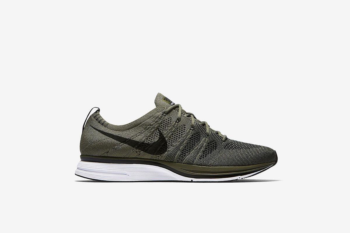 flyknit olive green