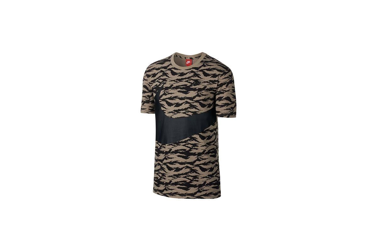 Nike M Nsw Aop Vw Swoosh Ss Tee "Khaki"