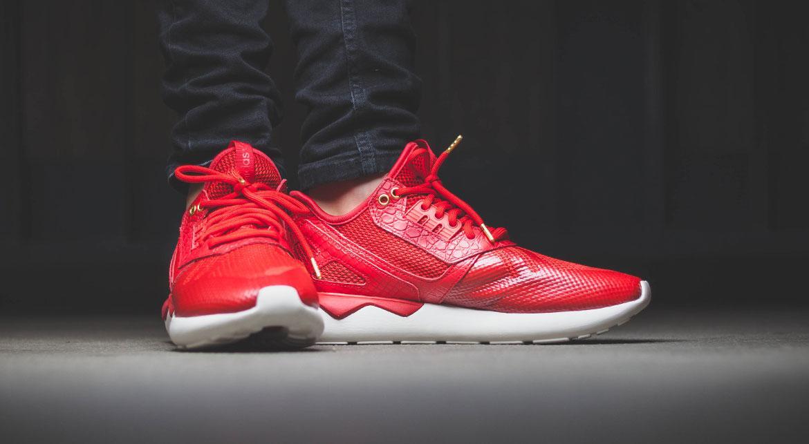 Adidas Tubular Runner Chinese New Year Shoes Mens Sz 11 Red Sneakers AQ2549 adidas Originals Tubular Runner Chinese New Year | AQ2549  main image 3