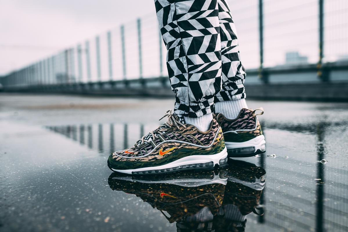 air max 98 camo on feet