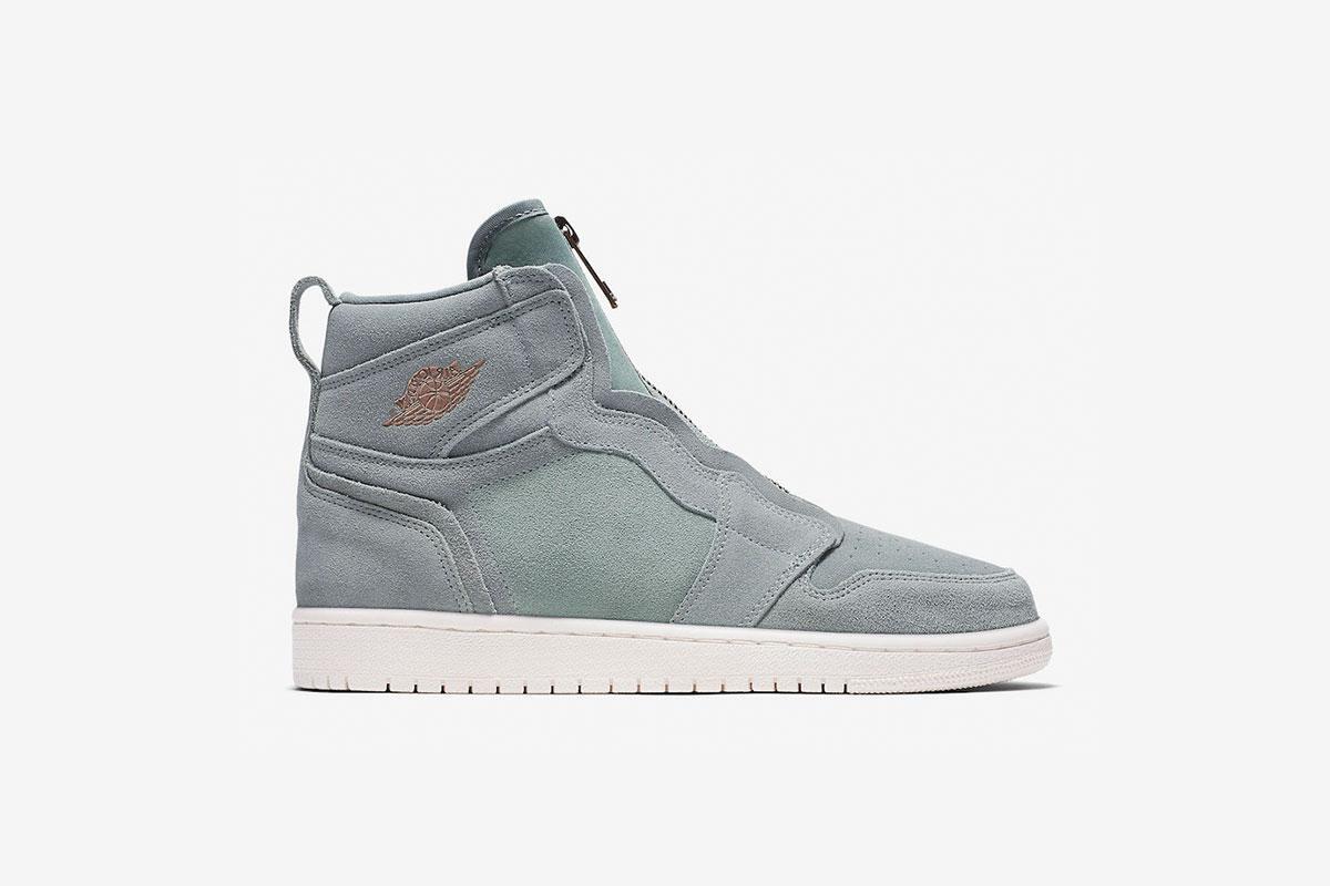 Air Jordan Wmns 1 High Zip "Mica Green"