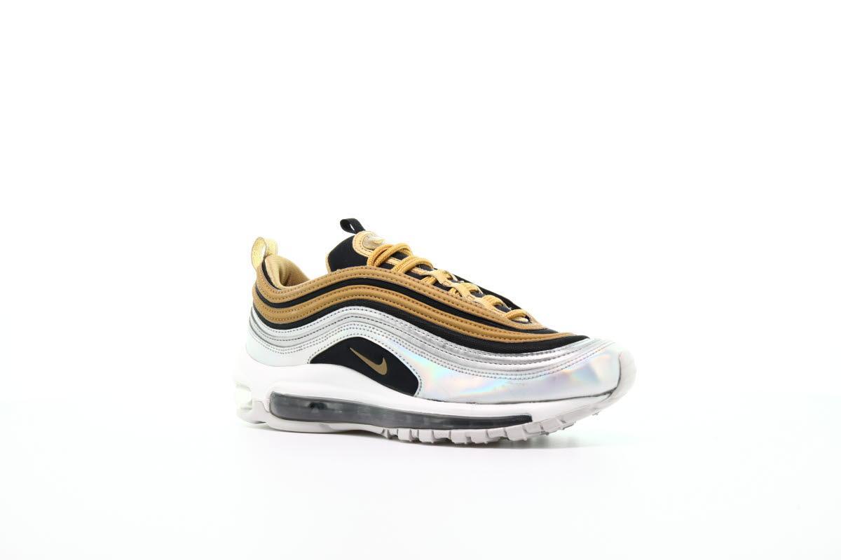 nike air max 97 silver gold black