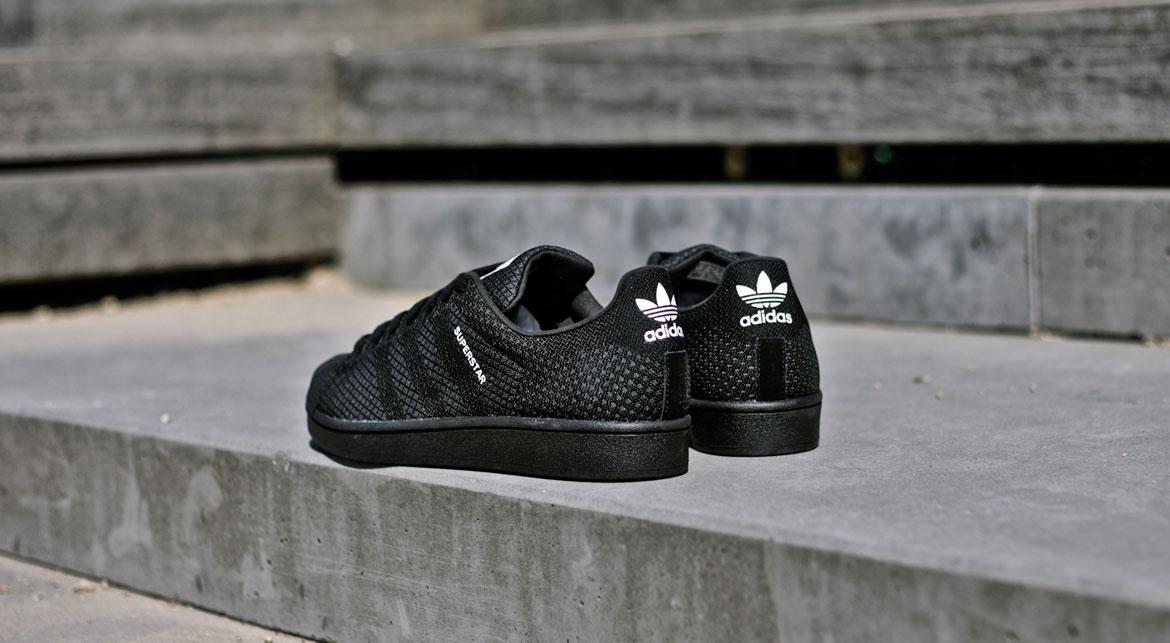 adidas Superstar 80s Primeknit "Black" - Image 3