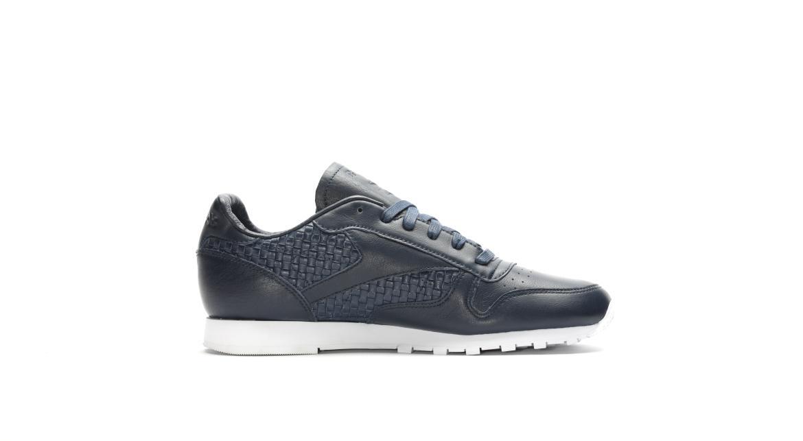 Reebok Cl Leather Weave "Navy"