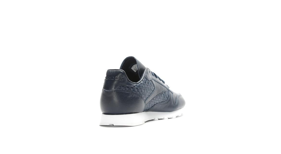 Reebok Cl Leather Weave "Navy"