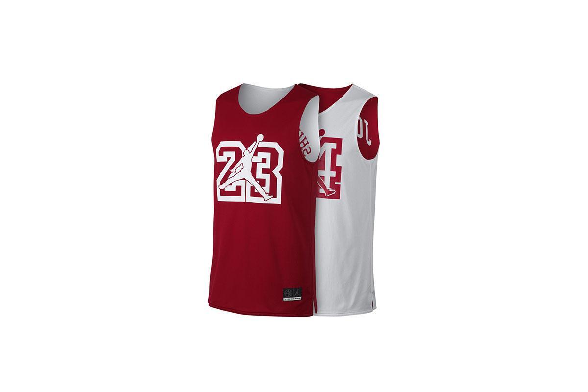 Air Jordan He Got Game Reversible Jersey "Gym Red"