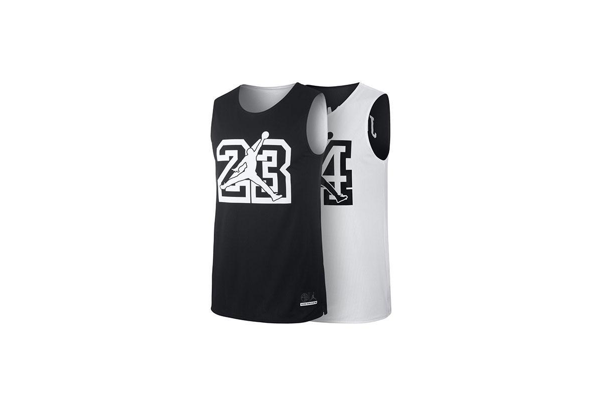 Air Jordan He Got Game Reversible Jersey "Black White"