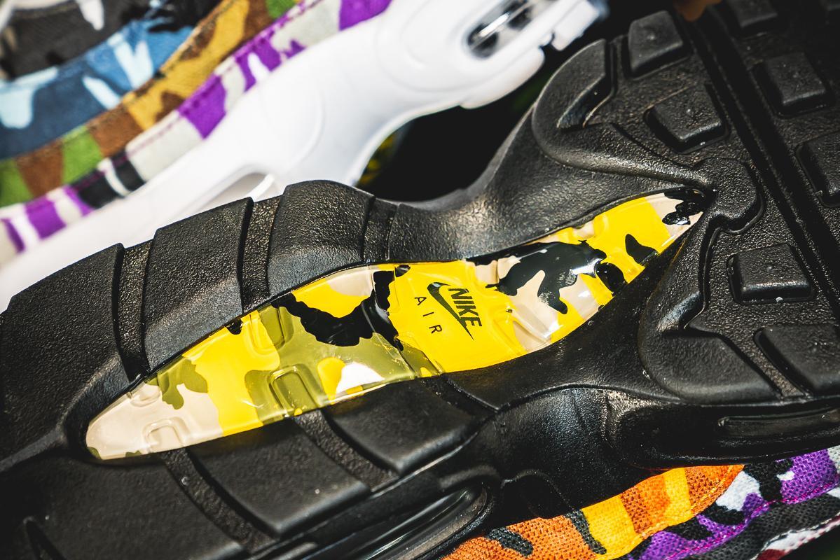 美品/NIKE AIR MAX 95 ERDL PARTY ナイキ エアマックス95 パーティー スニーカー/US8.5 26.5cm/メンズ/マルチ カモフラ/AR4473-001