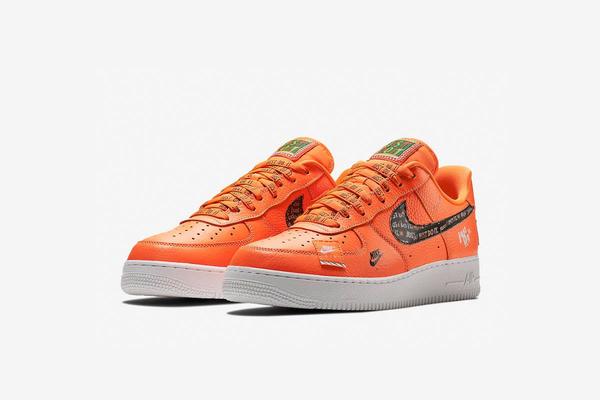Nike Air Force 1 '07 Premium Just Do It Total Orange/Black