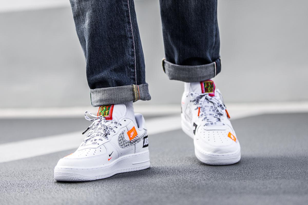 air force 1 prm just do it white