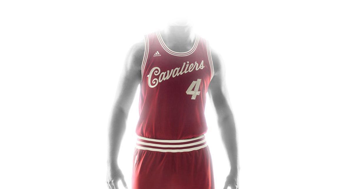 adidas Originals XMAS Cleveland Cavaliers Swingman Jersey