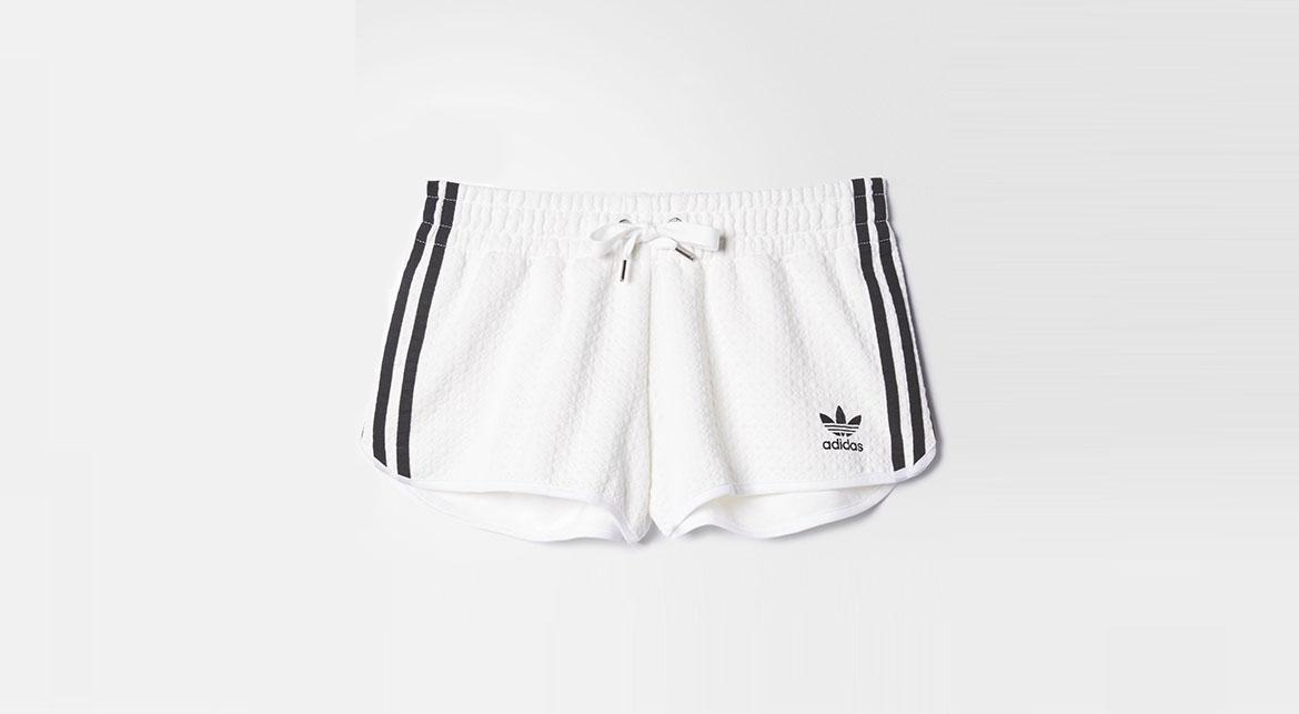 adidas Originals 3 Stripes Shorts "White"