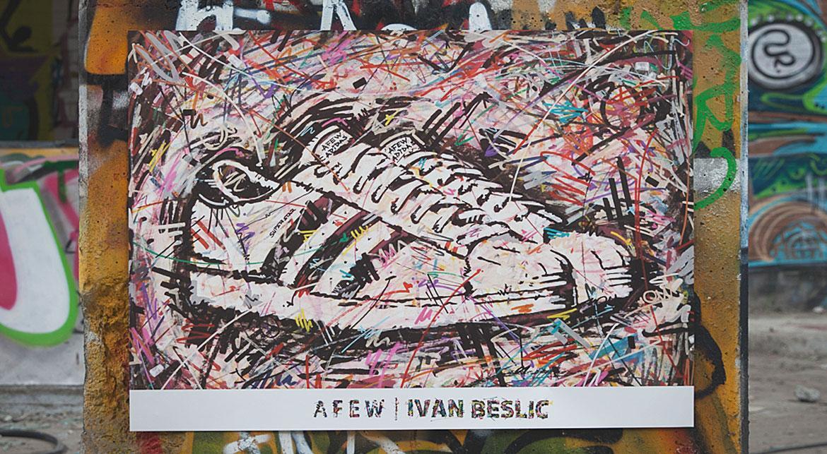 AFEW x Ivan Beslic Superstar Poster - Image 2