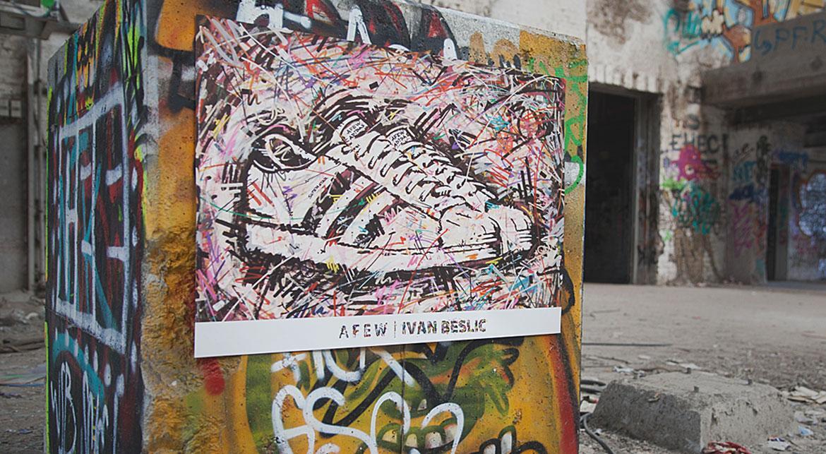 AFEW x Ivan Beslic Superstar Poster - Image 3