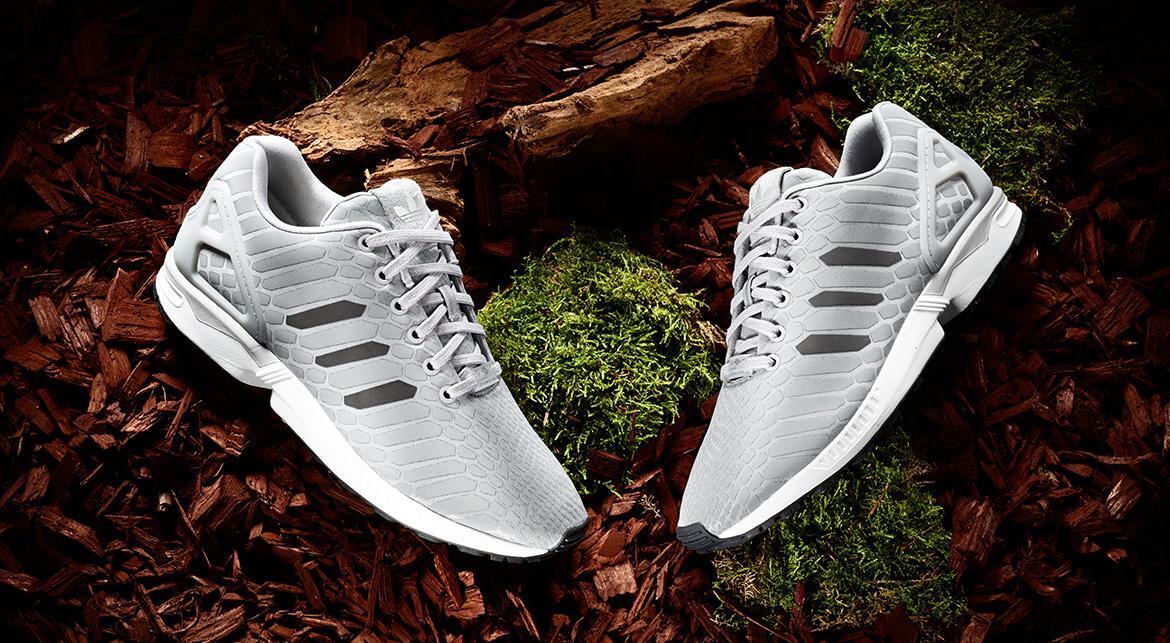 Footshop White Adidas Shoes Zx Flux Sneakers Zx Flux Colours Men's