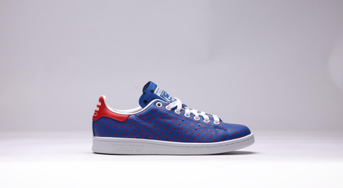 stan smith red and blue
