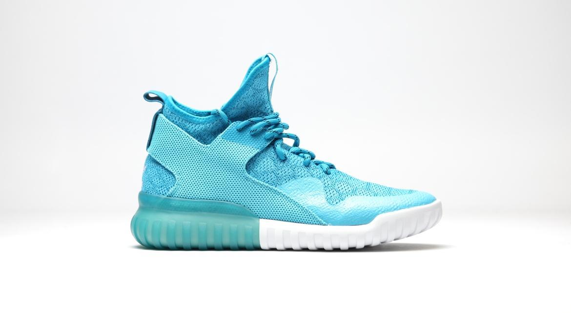 adidas Originals Tubular X Primeknit "Bright Cyan"