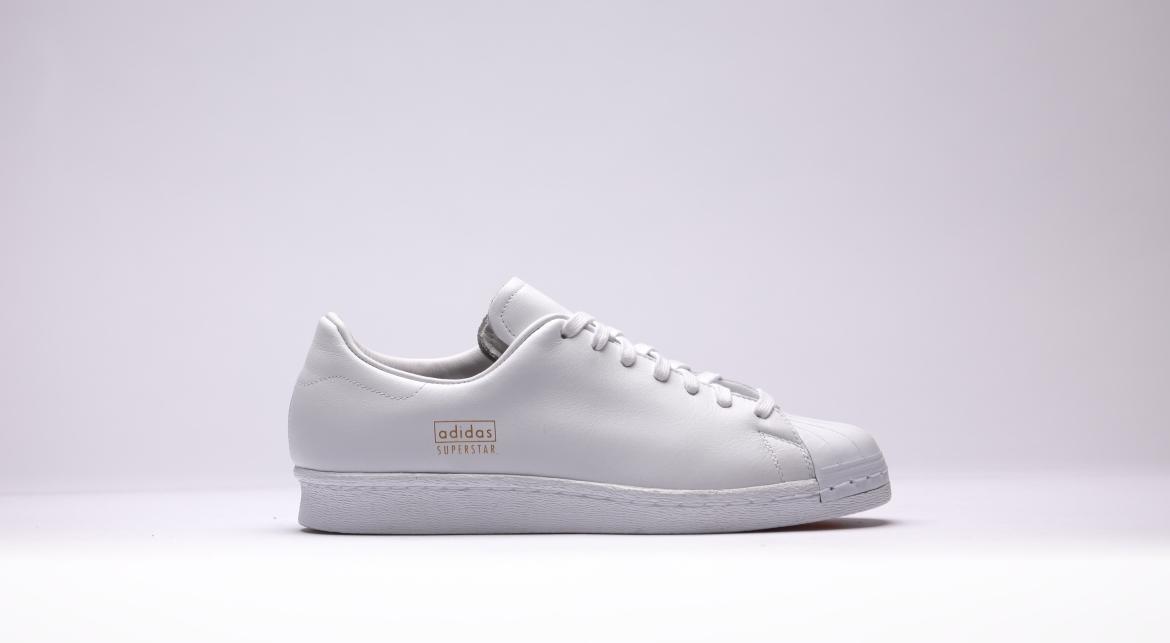 Adidas superstar all white 80s hotsell