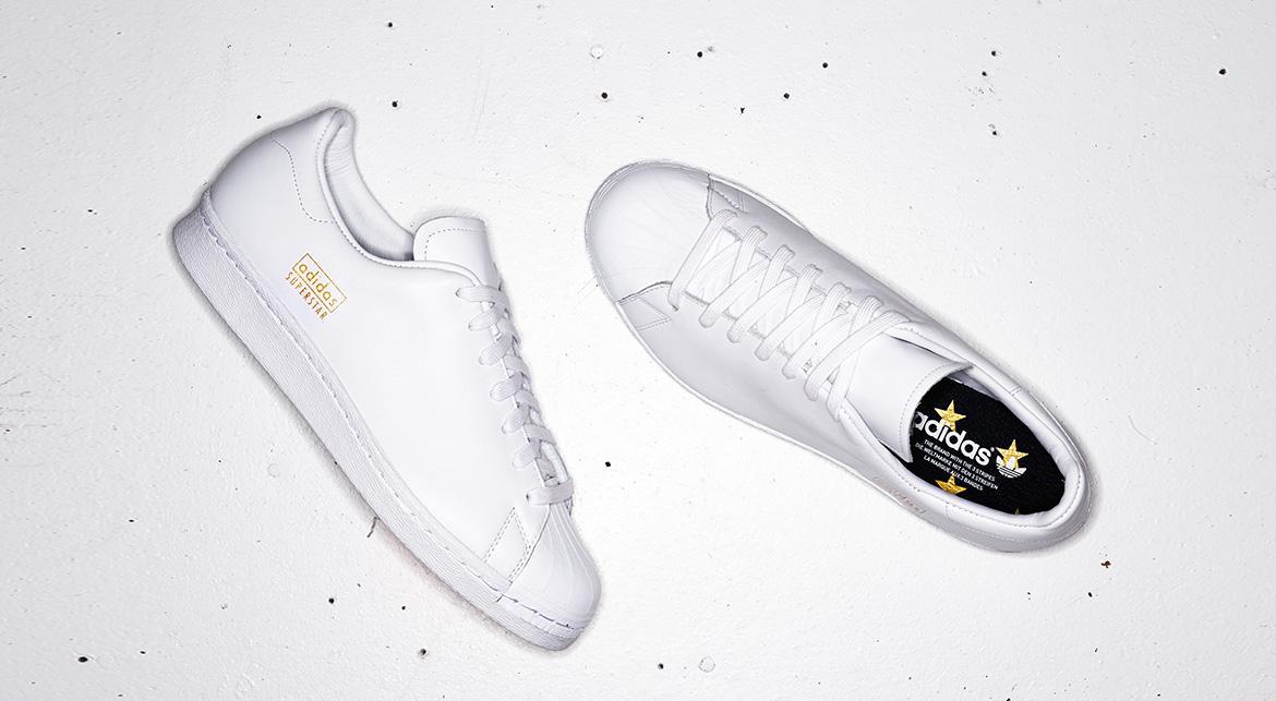 adidas originals superstar 80s all white