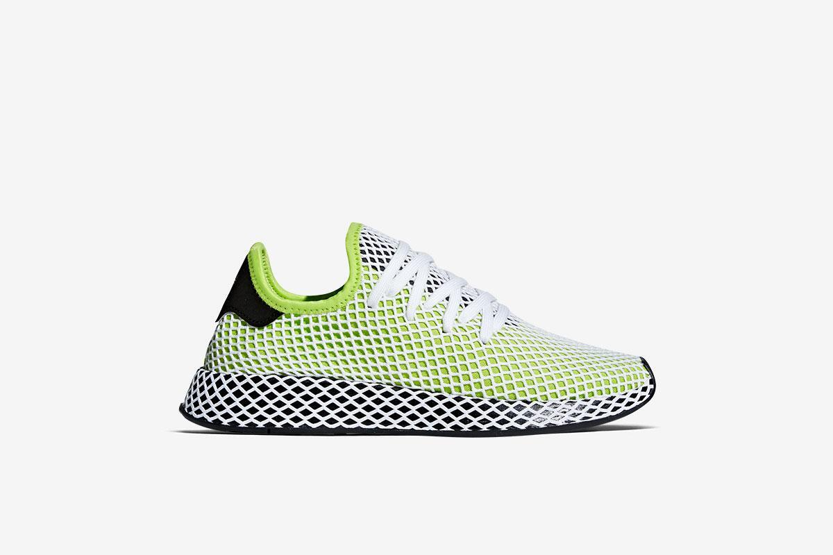adidas deerupt neon green