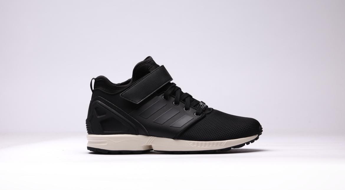 adidas ZX Flux NPS Mid 'Core Black/Chalk White' - Image 2