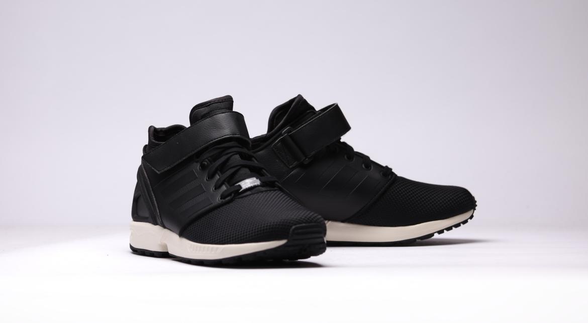 adidas ZX Flux NPS Mid 'Core Black/Chalk White' - Image 4
