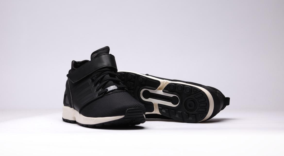 adidas ZX Flux NPS Mid 'Core Black/Chalk White' - Image 5