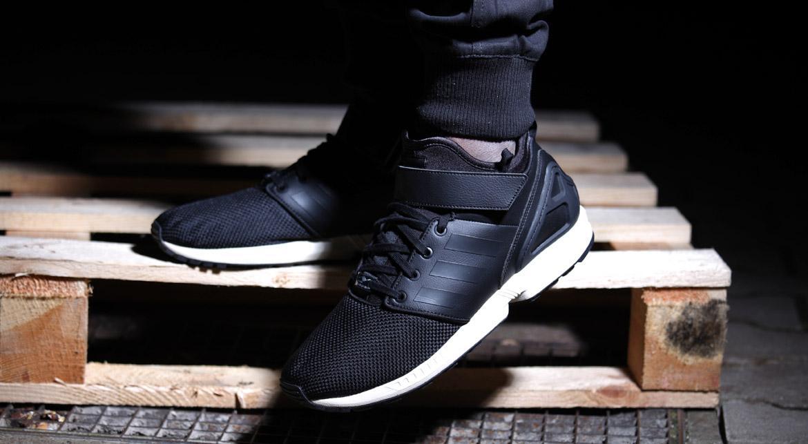 adidas ZX Flux NPS Mid 'Core Black/Chalk White' - Image 7