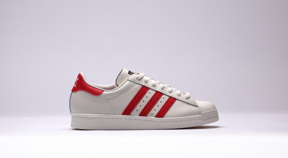 adidas Originals Superstar 80s Deluxe "Scarlet Red"