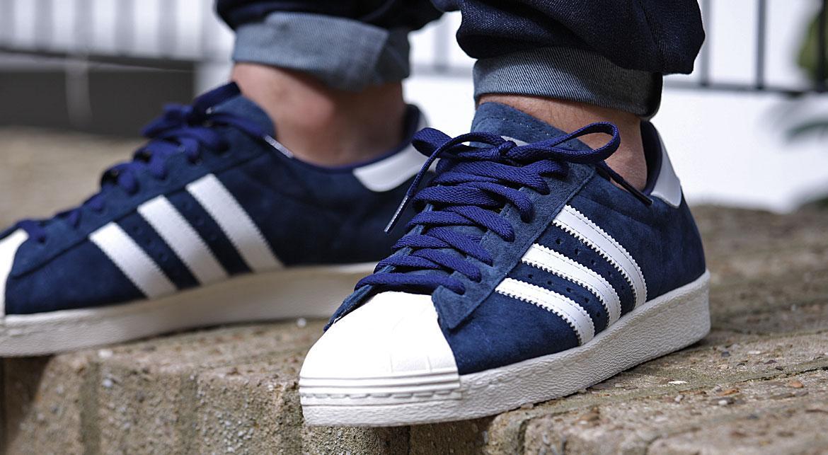 adidas superstar 80s navy