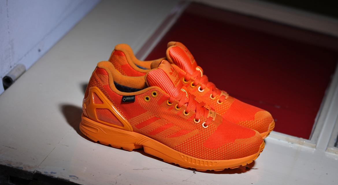 オレンジ ニットスニーカー 41 adidas Originals ZX Flux Weave OG GT