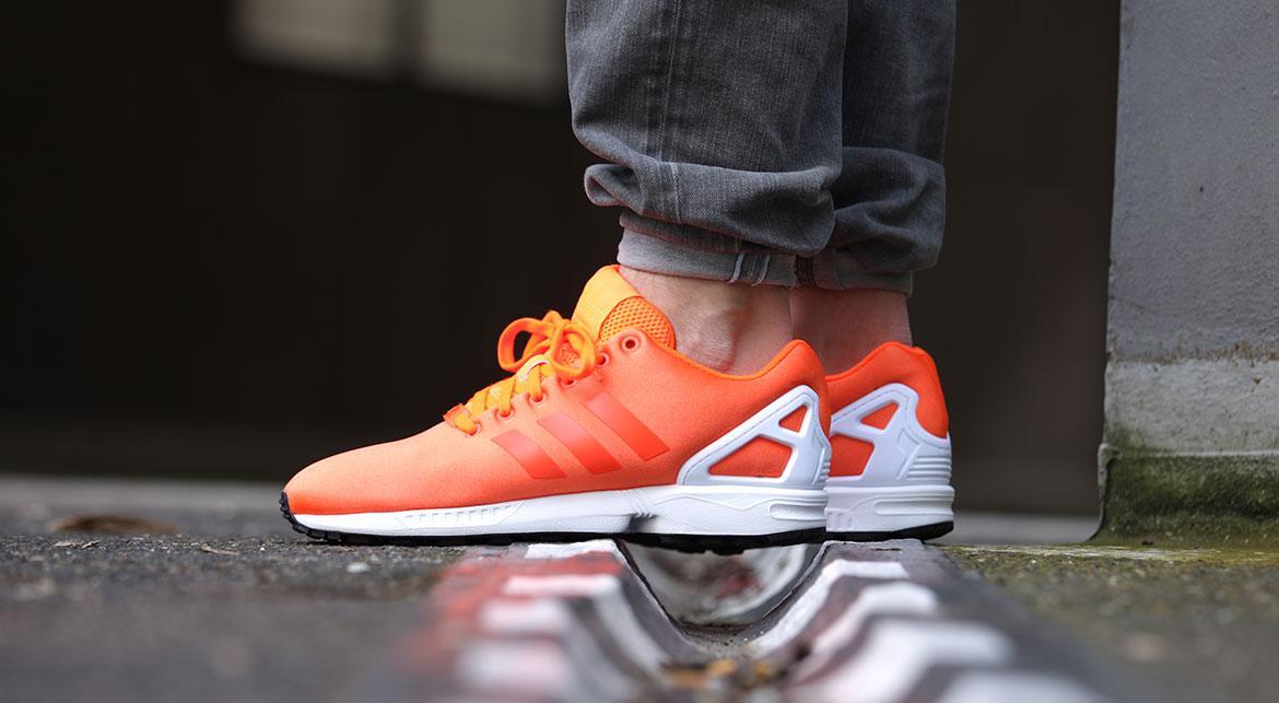 adidas Originals ZX Flux "Solar Orange" - Image 7