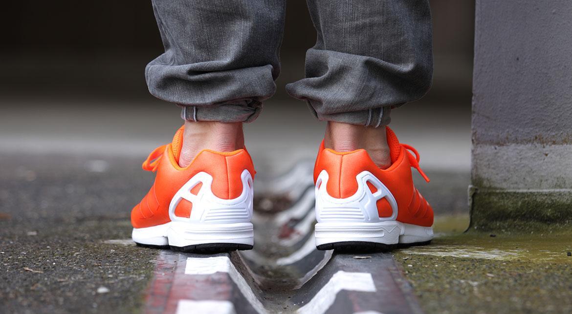 adidas Originals ZX Flux "Solar Orange" - Image 8