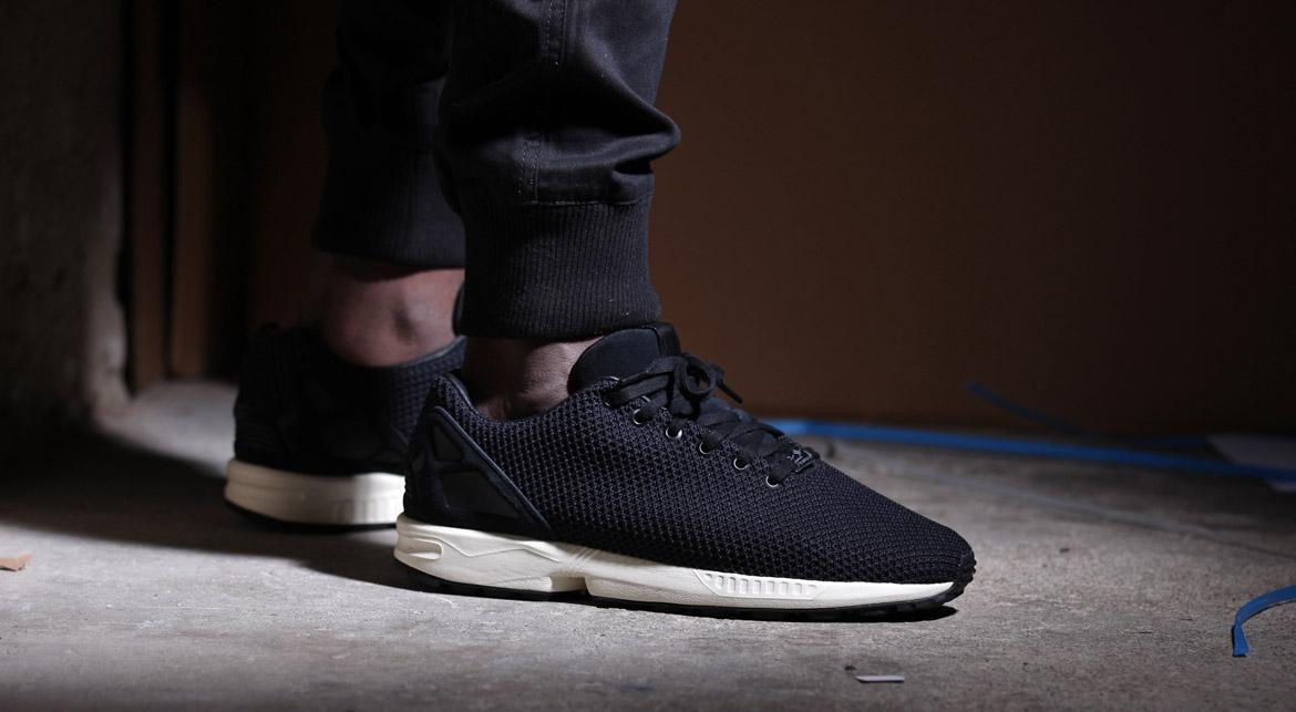 adidas Originals ZX Flux Stripeless "Core Black" | B34498 | AFEW STORE