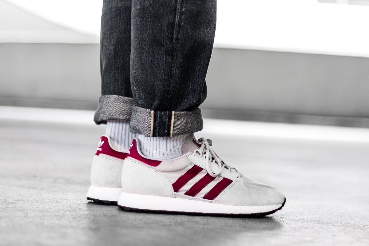 adidas forest grove black white