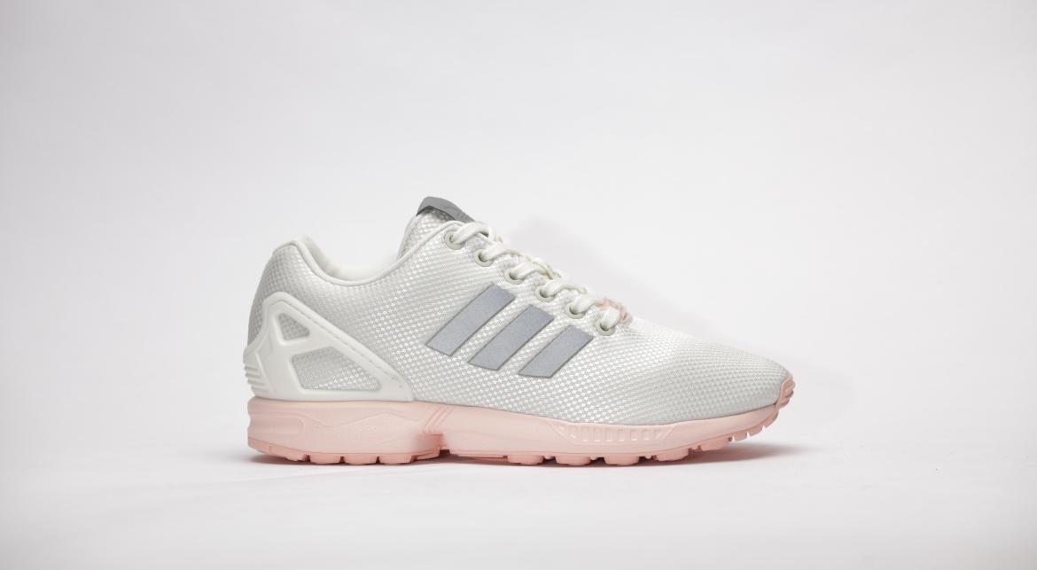 Athletic Shoes Adidas Flux Pink And Silver Men's Shoes Adidas ZX