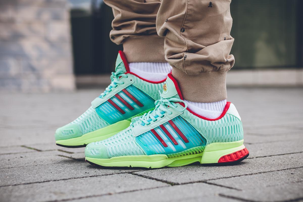 adidas climacool green shoes