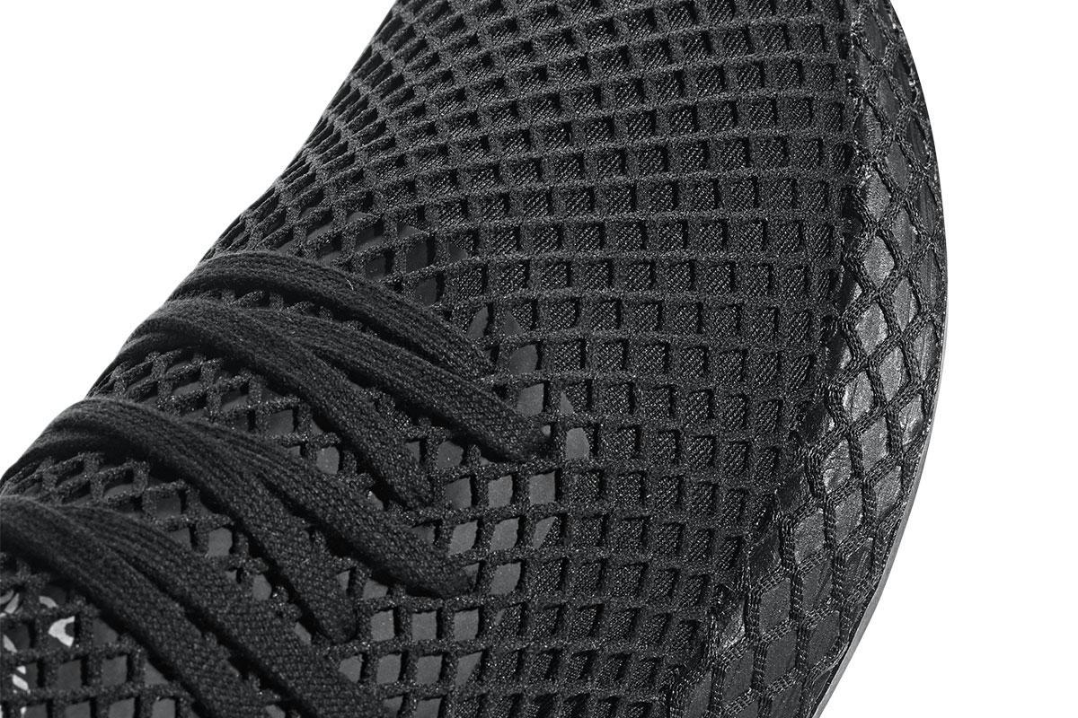 Wijzerplaat hengel stel voor adidas Originals Deerupt Runner "Black White" | B41768 | AFEW STORE