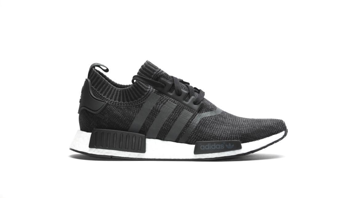 adidas Originals Nmd R1 Boost Runner Primeknit "Black N White"