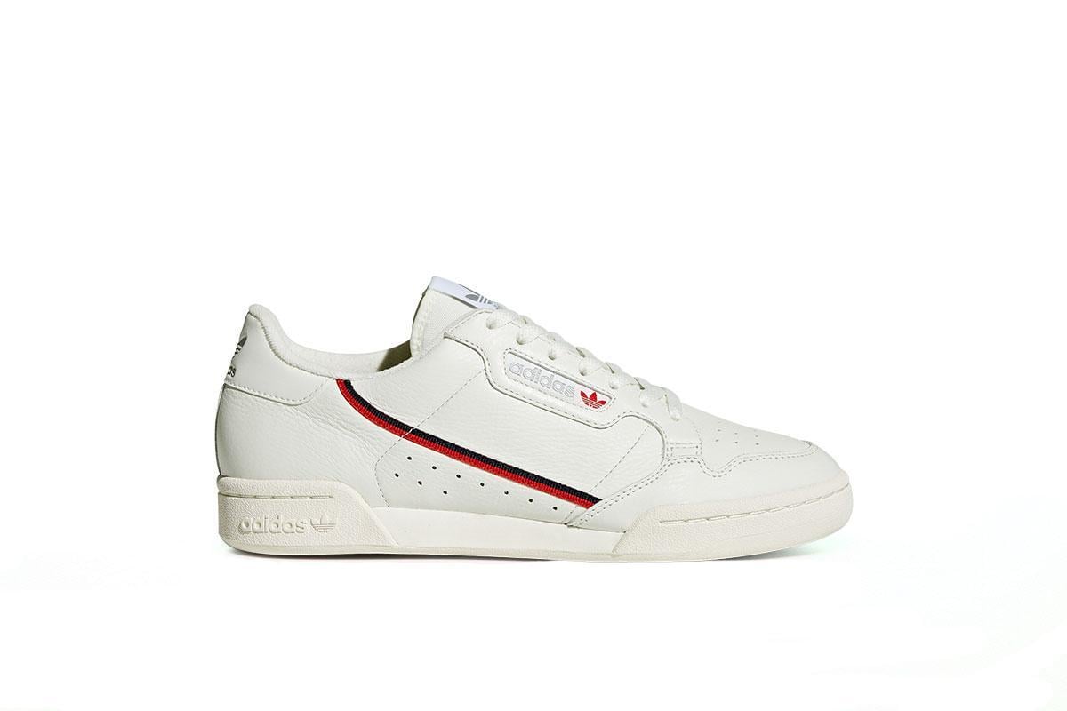 Adidas Continental 80 Shoes‎ Men\'s Size 8.5 Off White/Scarlet Sneakers B41680 Buy adidas Continental 80 Shoes Men main image 3