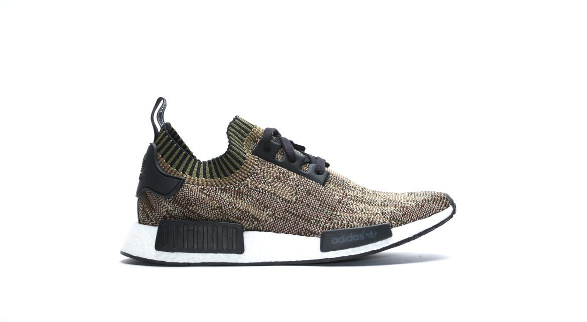 adidas Originals Nmd R1 Boost Runner Primeknit Graphic "Olive Cargo"