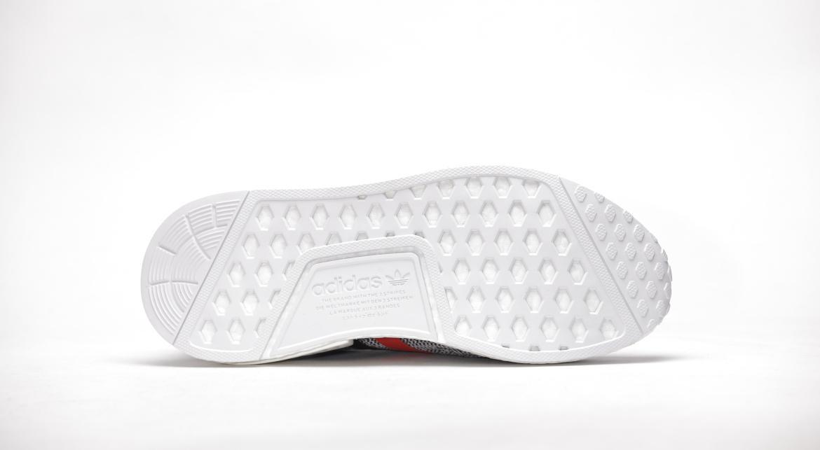 adidas Originals Nmd R1 Boost Runner Primeknit "Tricolore White"