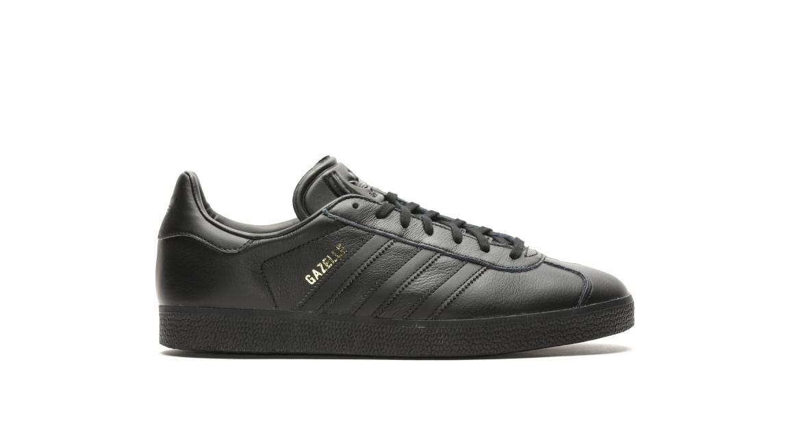 Black Leather Adidas Core Black Gazelle Adidas Originals Gazelle