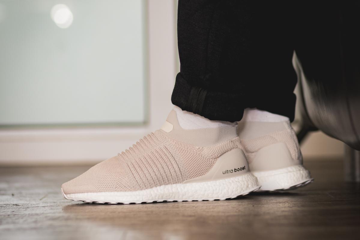 adidas ultra boost laceless chalk pearl y linen