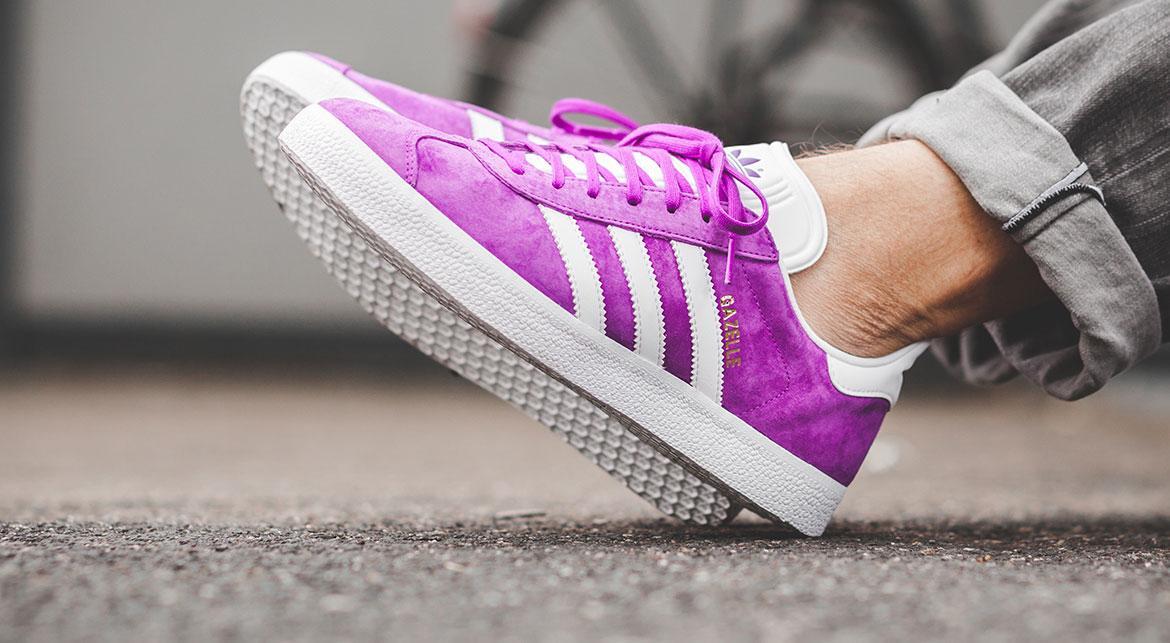 adidas gazelle shock purple