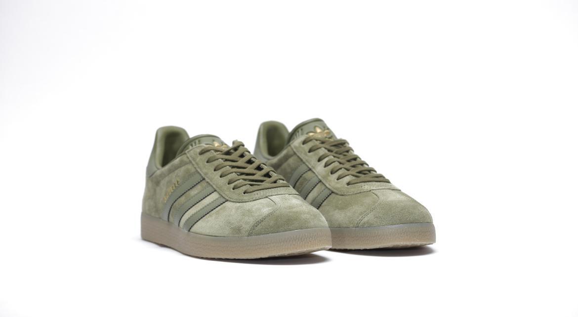 adidas gazelle silver green womens adidas Gazelle ADV Shoes - Unisex - Green / Cloud White / Gold