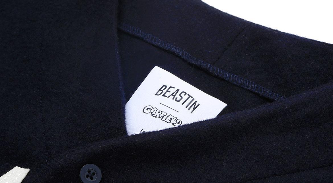 Beastin x Garfield Beastin Japanese Wool Baseball Jersey - Image 4