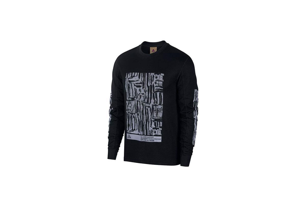 Nike ACG LS Waffle Top "Black"