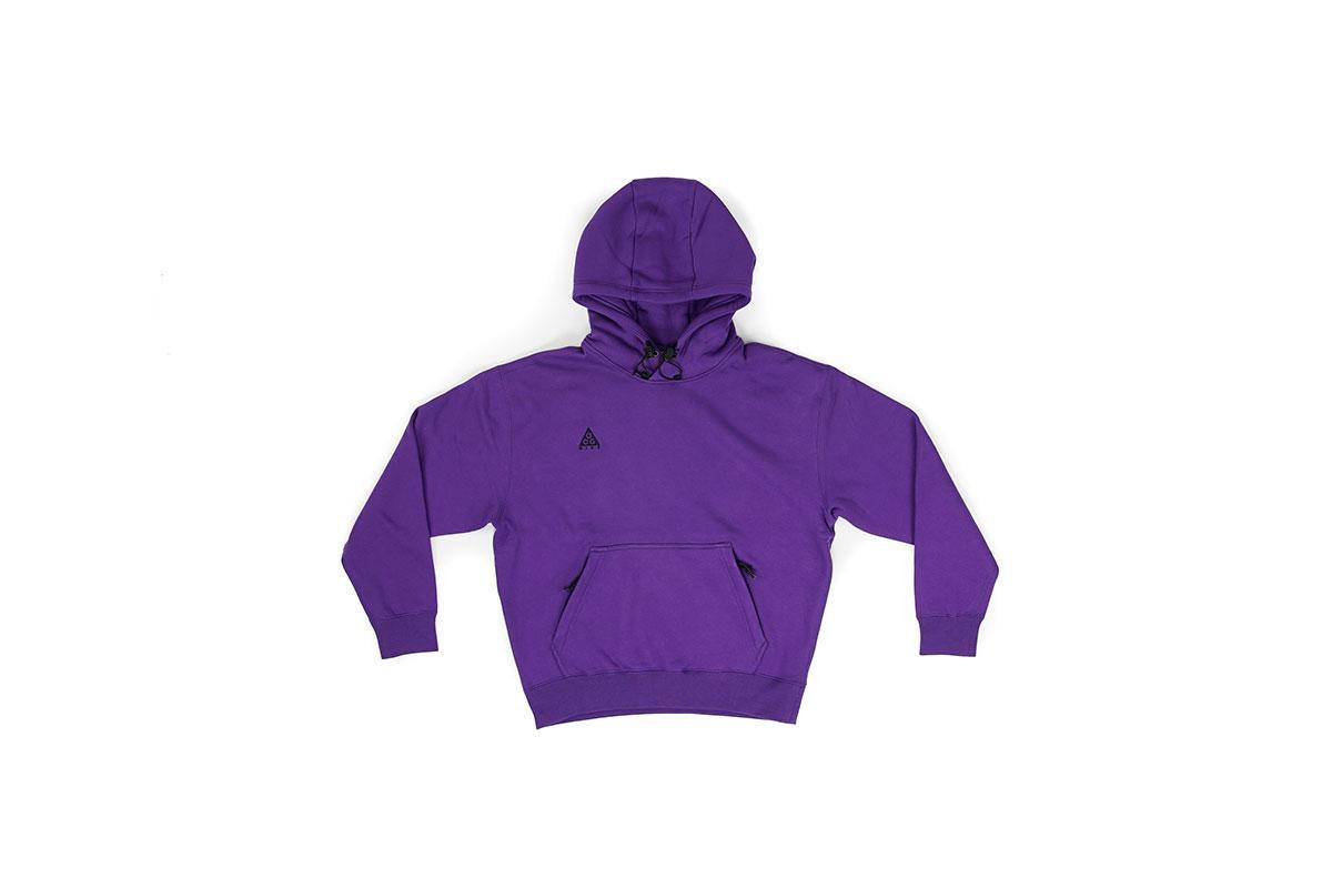 nike acg hoodie purple